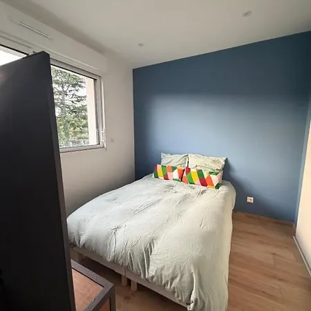 Сasa de vacaciones 24h Du Mans - Maison Avec Jardin & Parking